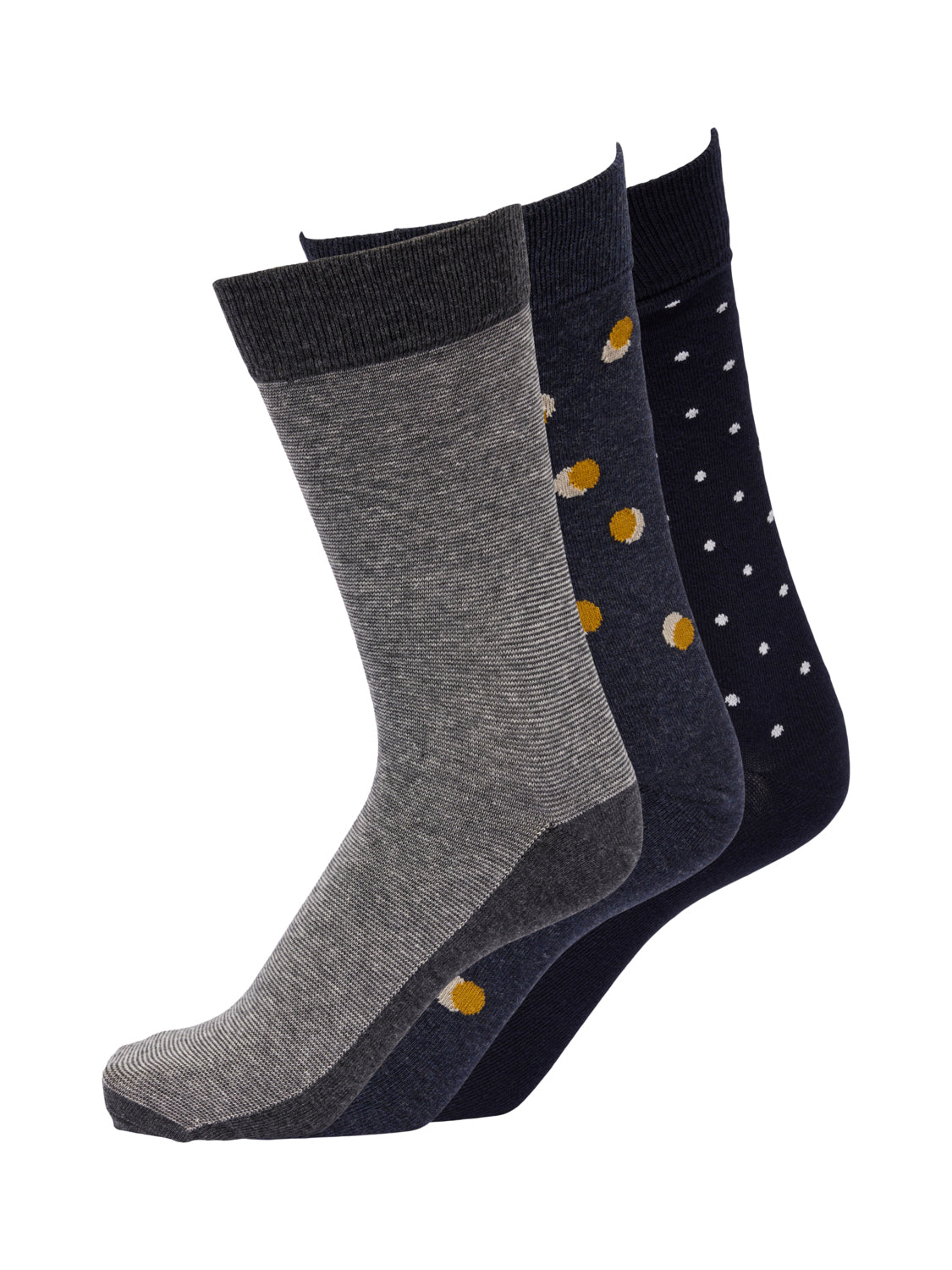 SLHJASE Socks - Dark Grey Melange